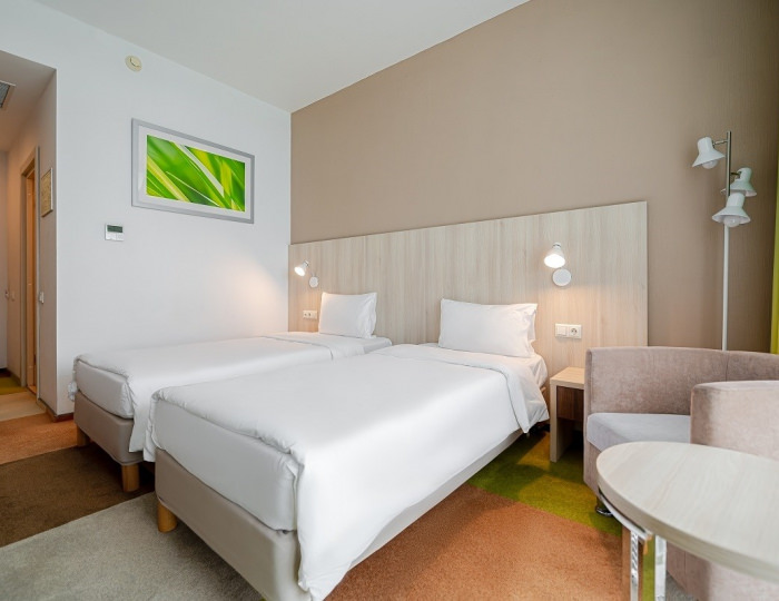 Стандарт TWIN вид на море - Отель Omega Sirius / Омега Сириус